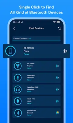 Bluetooth Device Manager android App screenshot 1