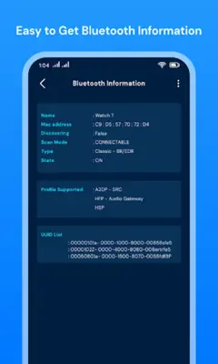 Bluetooth Device Manager android App screenshot 2