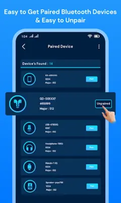 Bluetooth Device Manager android App screenshot 3